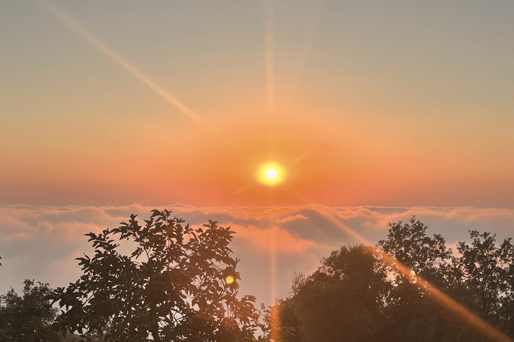 Warm sunset over calm water — a metaphor for the counselling process